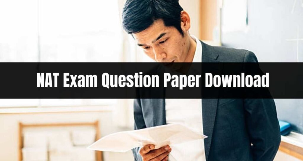 NAT Exam Question Paper Download