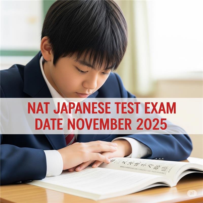 NAT Japanese Test in November 2025