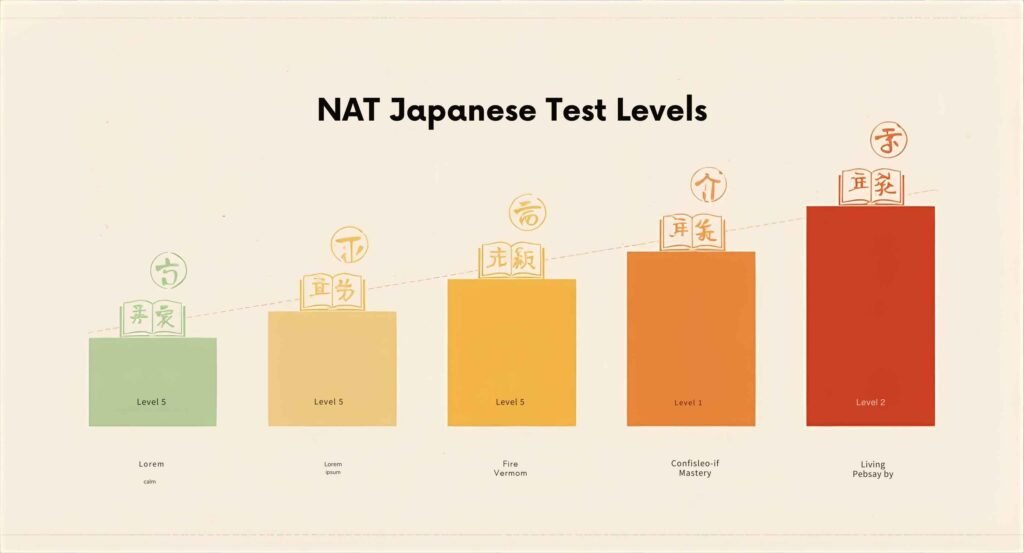 NAT Japanese Test Levels