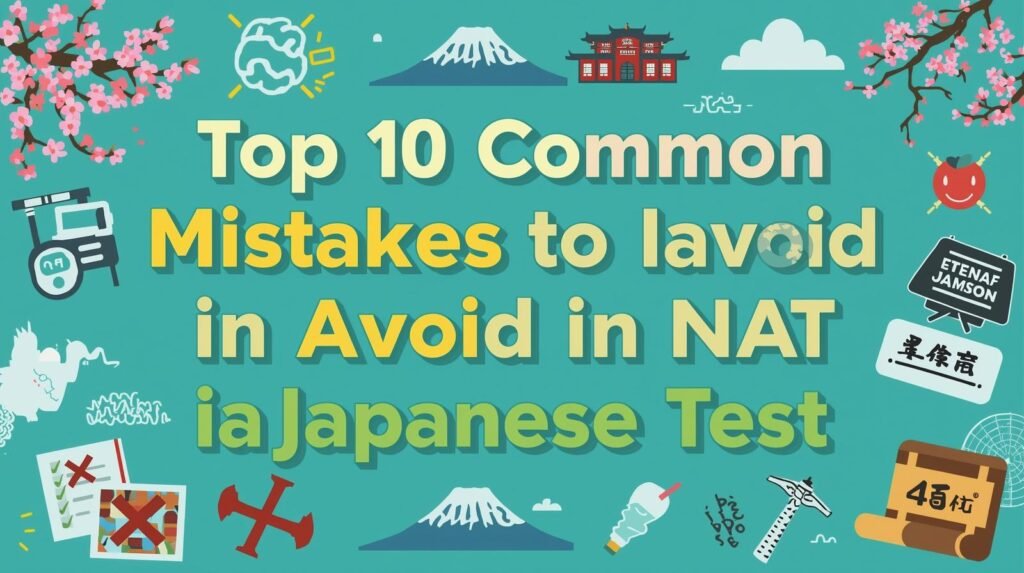 Top 10 Common Mistakes to Avoid in NAT Japanese Test